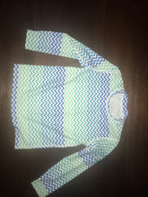 Bittyfish Gradient Lines - Front UPF50 sun shirt
